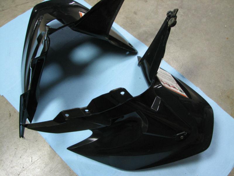 2008 400ex 400 ex black right & left front fender fenders 08 #111