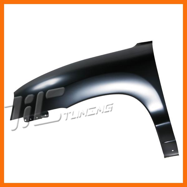 Driver left front fender primered black steel primed for 01-06 hyundai santa fe