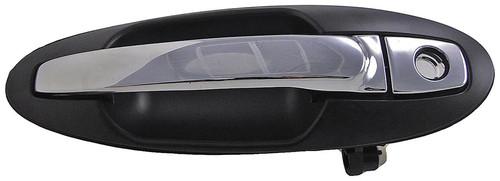 Ext door handle front rh optima chrome lever, black housing platinum# 1231805