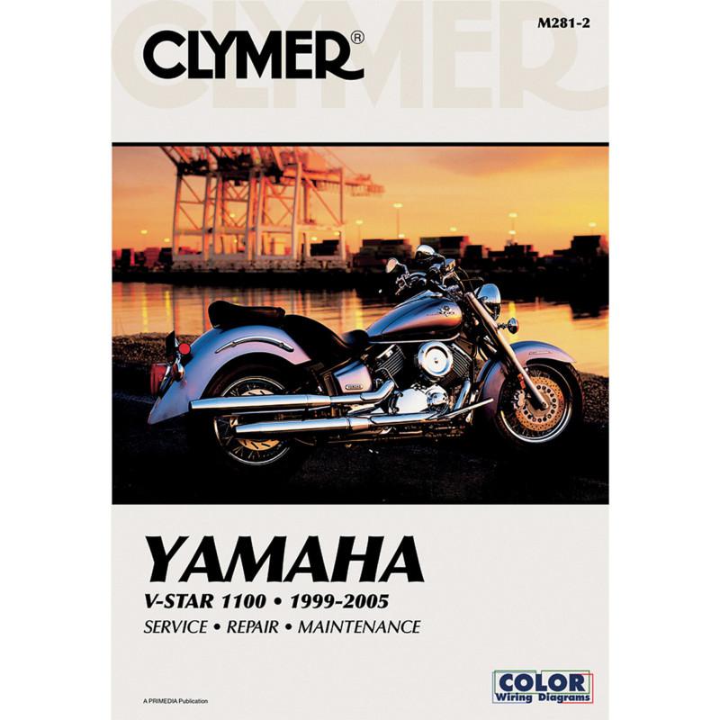 Clymer m281-4 repair service manual yamaha v-star 1100 1999-2009