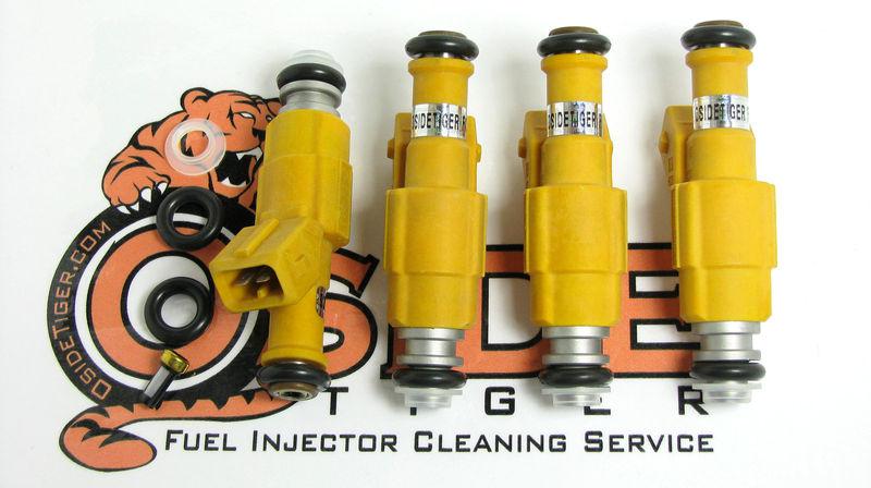 Jeep wrangler cherokee comache 2.5l fuel injectors upgrade bosch iii more mpg's 