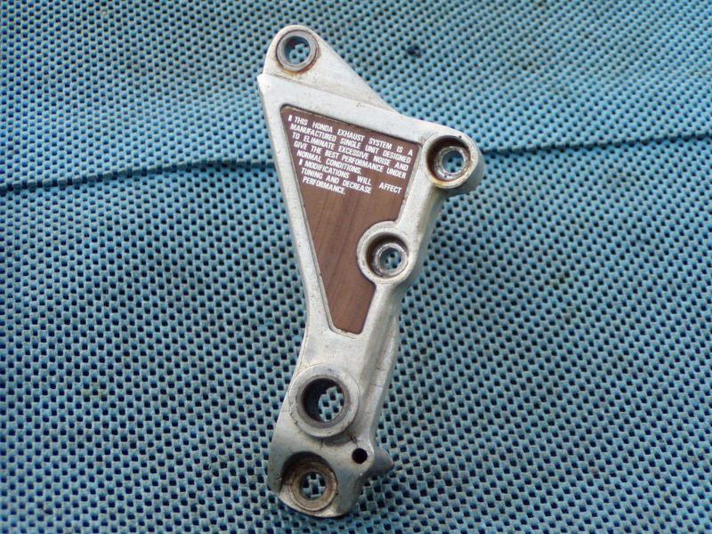 80-83 honda cb900 cb1000 c custom cb rear brake pedal holder