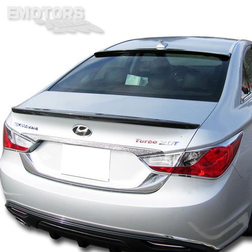 "ready to ship" carbon fiber yf sonata sedan boot trunk spoiler wing 11-13 Ω