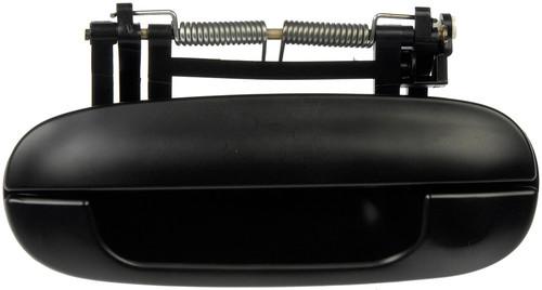 Ext door handle rear left deville, dts black smooth platinum# 1230812