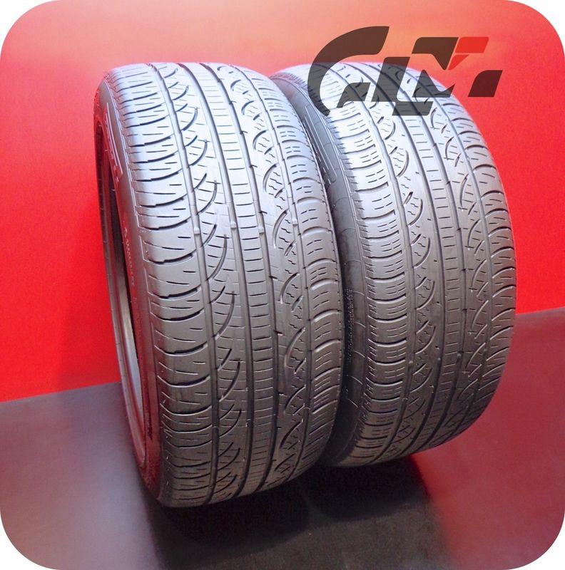 (2) very nice tires★ pirelli 245/45/19 p zero nero all season 102h jaguar #25158