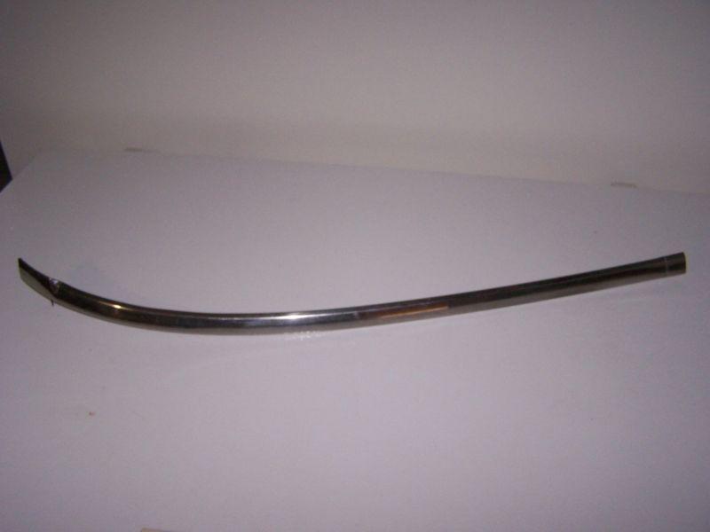 Windshield molding 1967-1969 camaro firebird lh lower chrome trim coupe