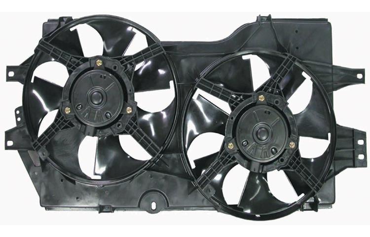 Depo replacement ac condensor radiator cooling fan dodge plymouth chrysler