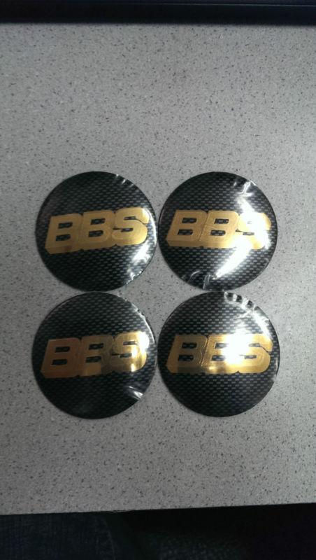 Bbs caps embelems 4 pcs