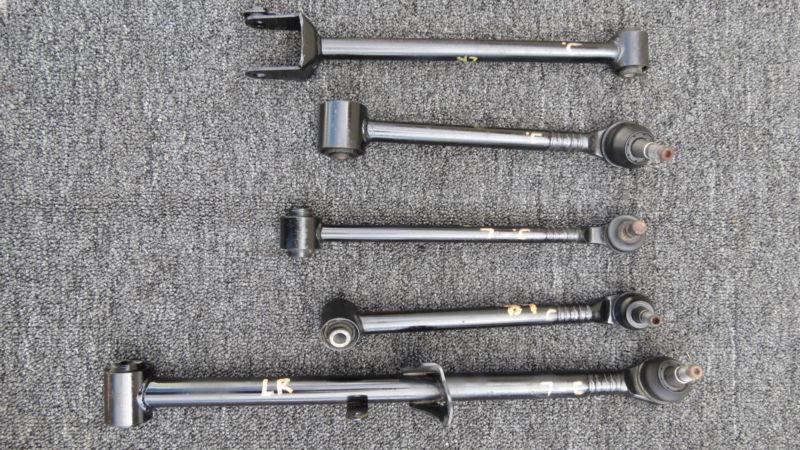 04-08 mazda rx8 rear left driver suspension set 5 lateral link trailing arm    j