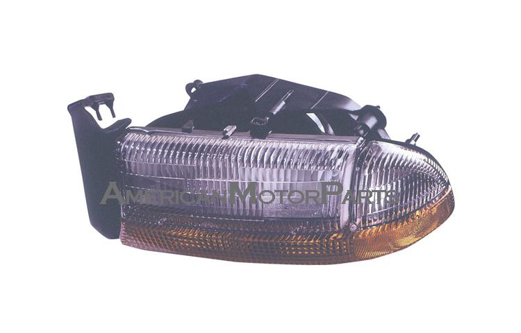 Eagleeye pair replacement headlight w/ parking and signal lamp dodge