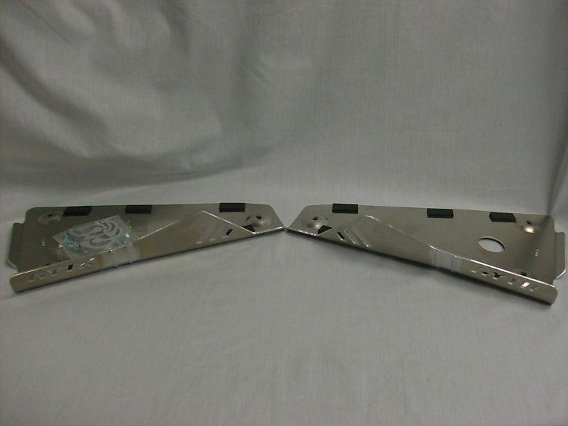 Yamaha yfz450r a-arm skid plates guards gytr logo 09 10 11 12 13