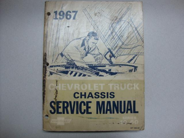 Factory 1967 chevrolet truck chassis service manual series 10-60