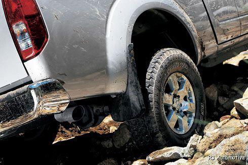 2008 to 2012 nissan frontier splash guards/mud guards - real factory oem items