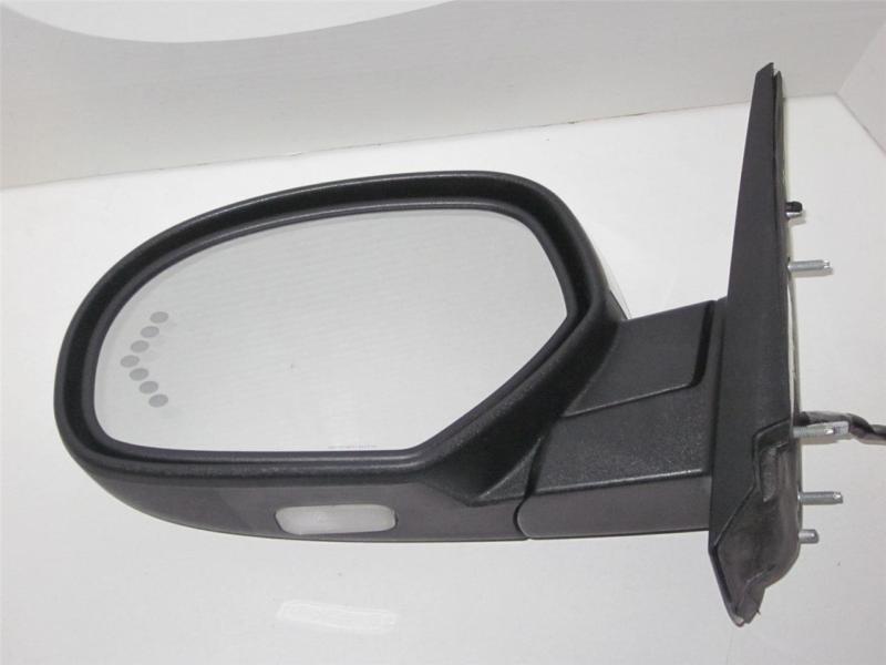 07 08 silverado sierra tahoe yukon signal driver mirror puddle brush alum pfnw 2