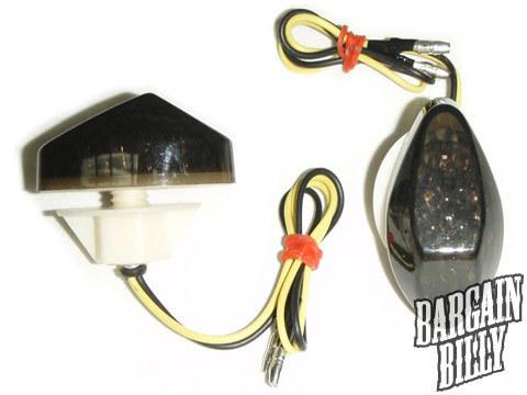 Honda led smoke flushmount turn signals indicators blinkers lights (1997-2012)