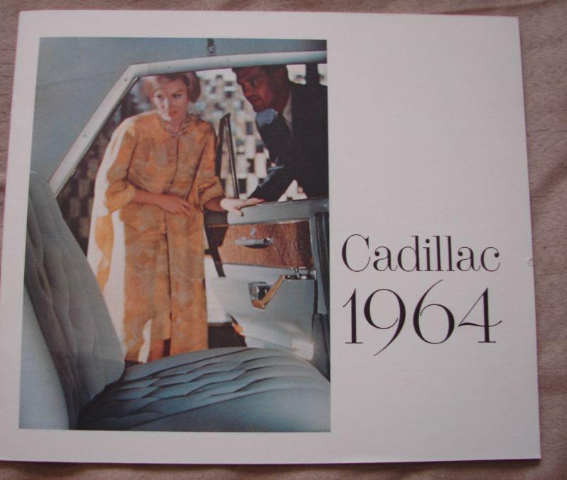 1964 cadillac de ville fleetwood sixty-two brochure