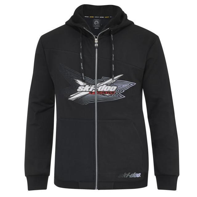 New 2014 ski-doo mens x-team hoodie black 3x 4536731690