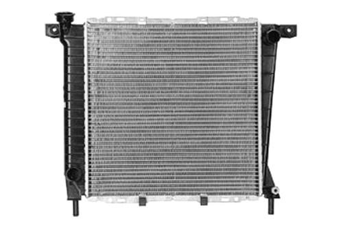 Replace rad897 - ford bronco radiator oe style part new