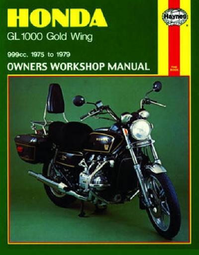 1975-1979 honda goldwing gl 1000 repair manual