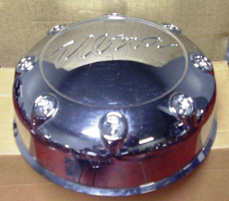 Ultra wheels chrome custom wheel center cap #89-8112 (1)