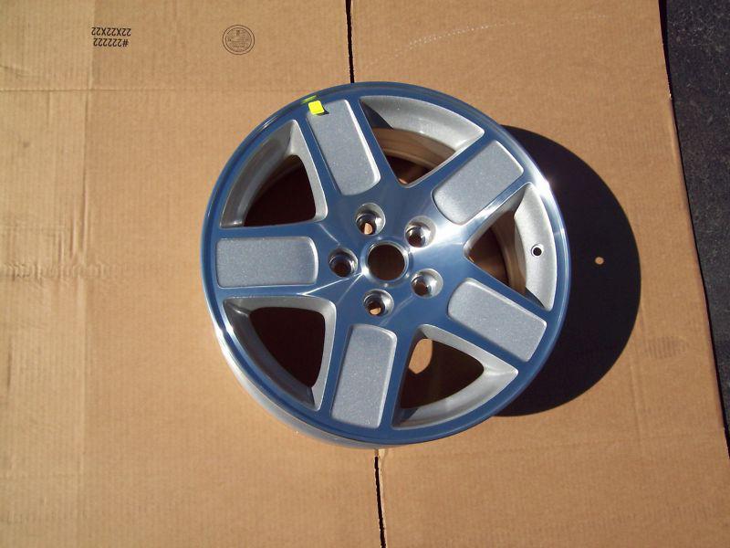 2005-2007 charger & magnum 17" aluminum wheel - new oem - 2246a