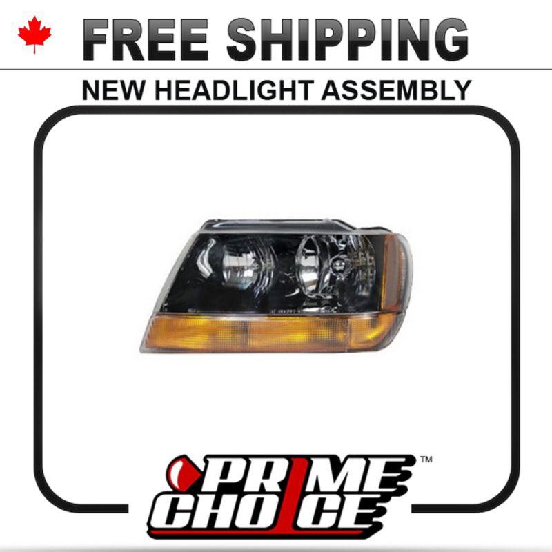 Prime choice new left driver side headlamp headlight assembly replacement lh