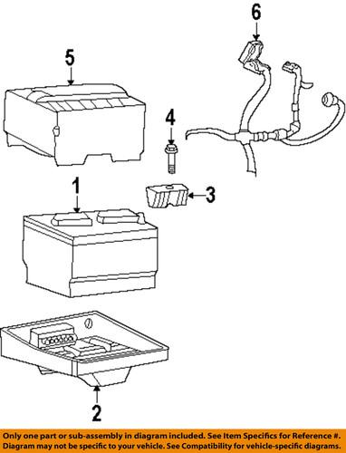 Ford oem 1l2z10732aa battery-battery tray