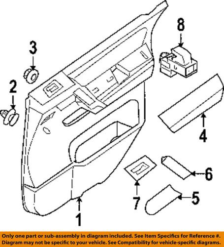 Nissan oem 25411zt10a switch, power window/door window switch