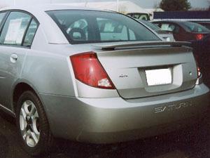 Painted 2003-2008 saturn ion sedan 4dr oe spoiler