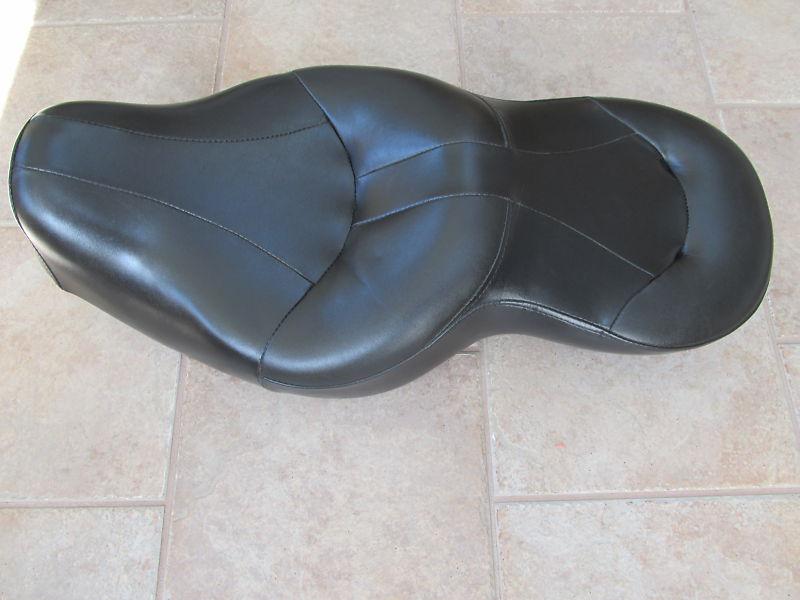 Harley davidson sportster & custom premium leather seat obsolete1200 883 83-2003