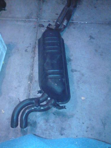 Mercedes w126 muffler 