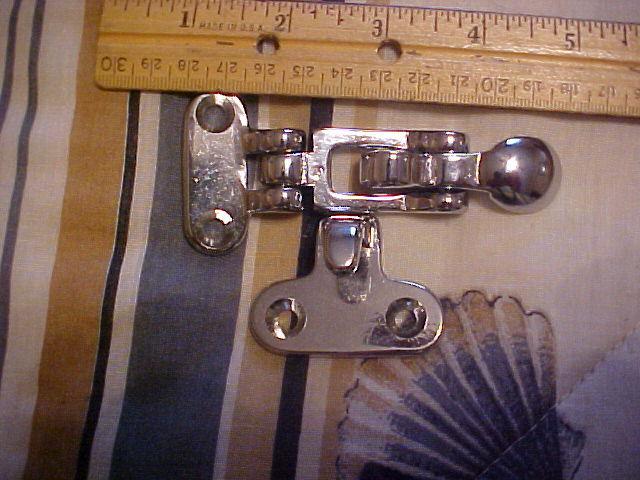 Marine boat s.s. anti-rattle door fastener made by marpac new