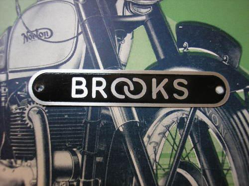 Brooks seat badge ajs bsa norton triumph.new!!!!!!!