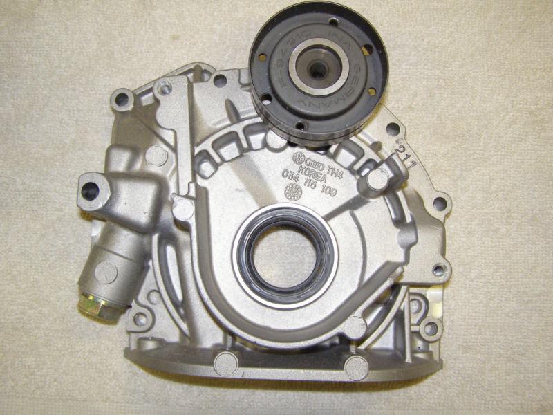 Audi oil pump 5-cyl new oem 034-115-109 034-115-105-c/d