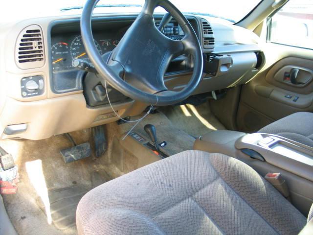 1995 gmc suburban 1500 floor center console tan 306528