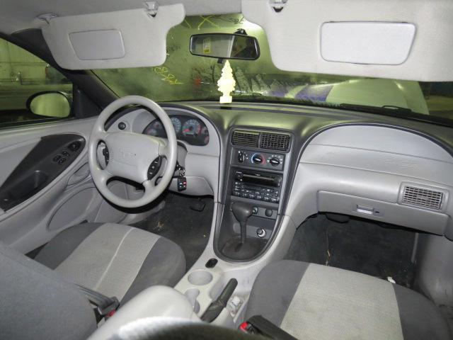 2001 ford mustang floor center console gray 2472394