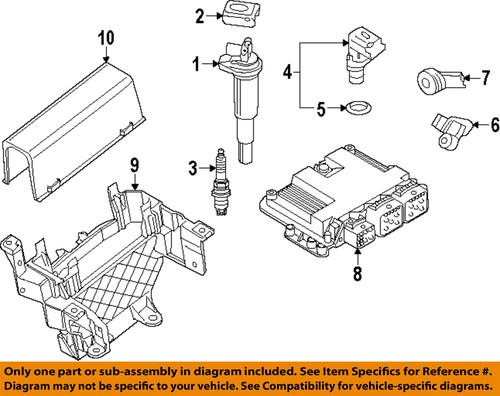 Mini oem 13627552114 ignition knock (detonation) sensor