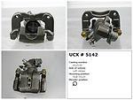 Undercar express 10-15142 rear left rebuilt caliper with pad