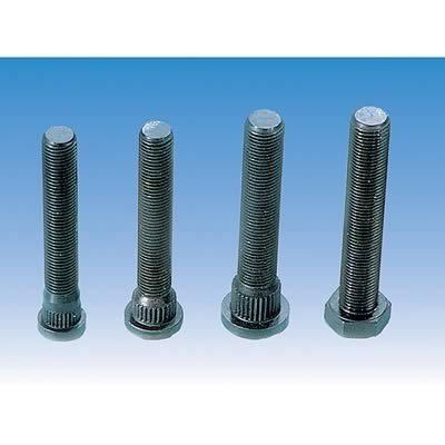 Milodon wheel studs press-in 1/2-20" 0.625" knurl dia 3" uhl set of 10