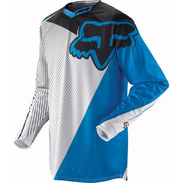 Blue s fox racing 360 flight jersey 2013 model