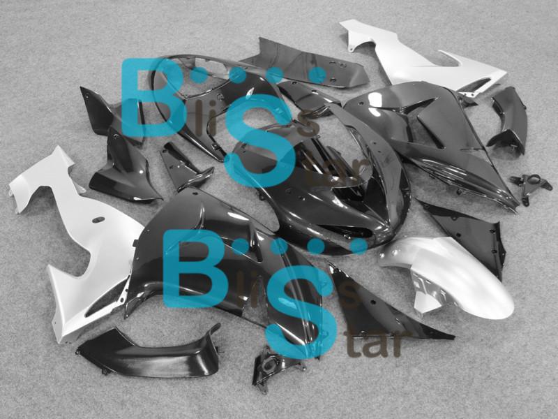 Kawasaki ninja zx10r zx-10r zx10 06-07 2006-2007 aftermarket fairings set 37 w4