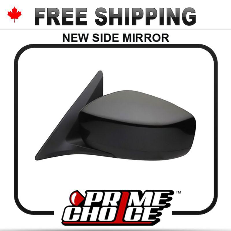 New power non heated drivers side view door mirror