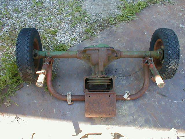 Electric crosley car rear axle