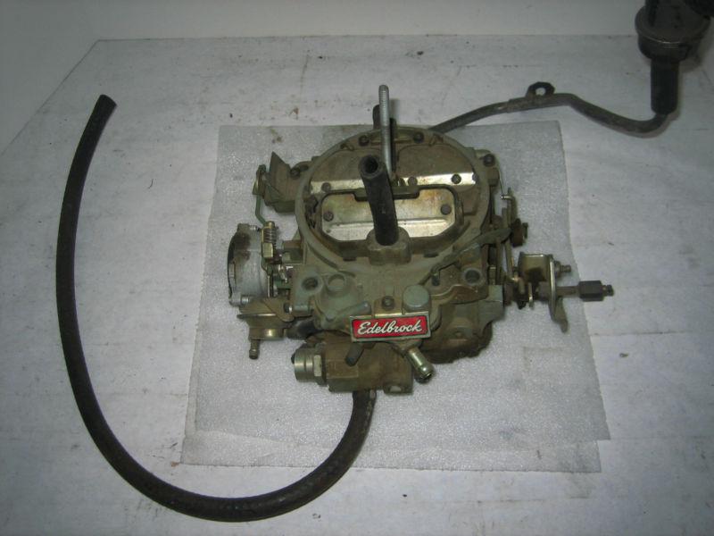 Edelbrock #1903 carburetor from a bbc 502 <s>