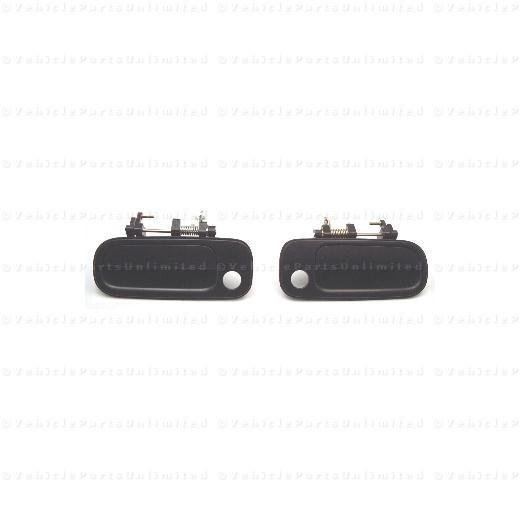 92 - 96 2 pc f door handle set  *   fits: toyota camry