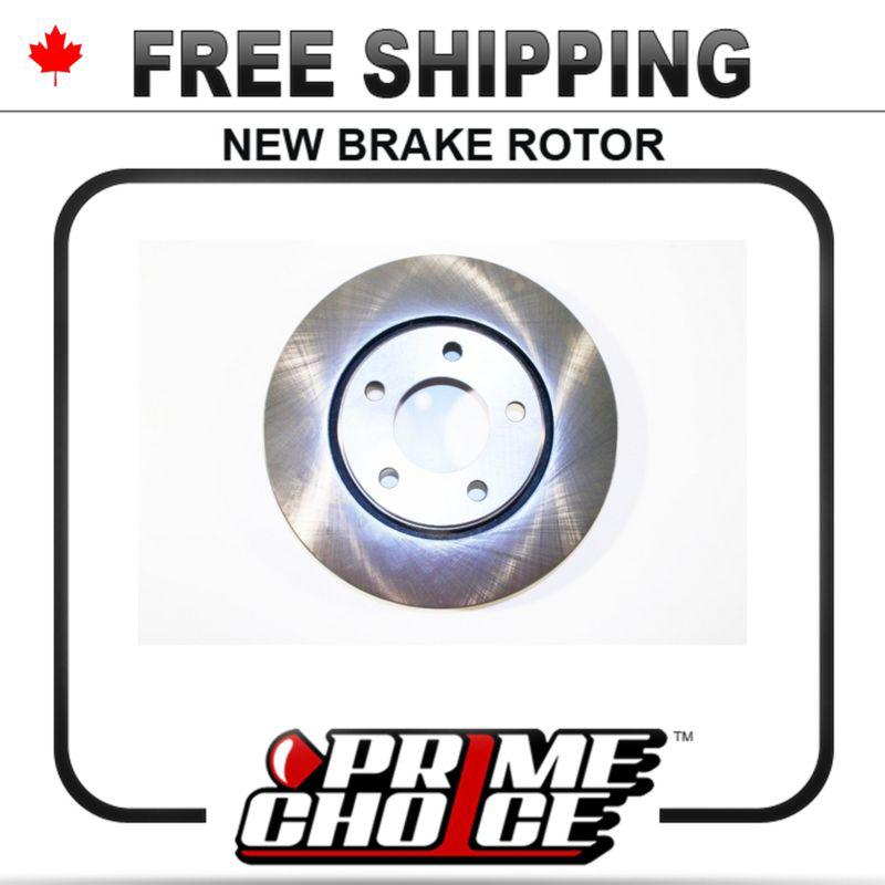 1 premium new disc brake rotor for front fits left driver / right passenger side