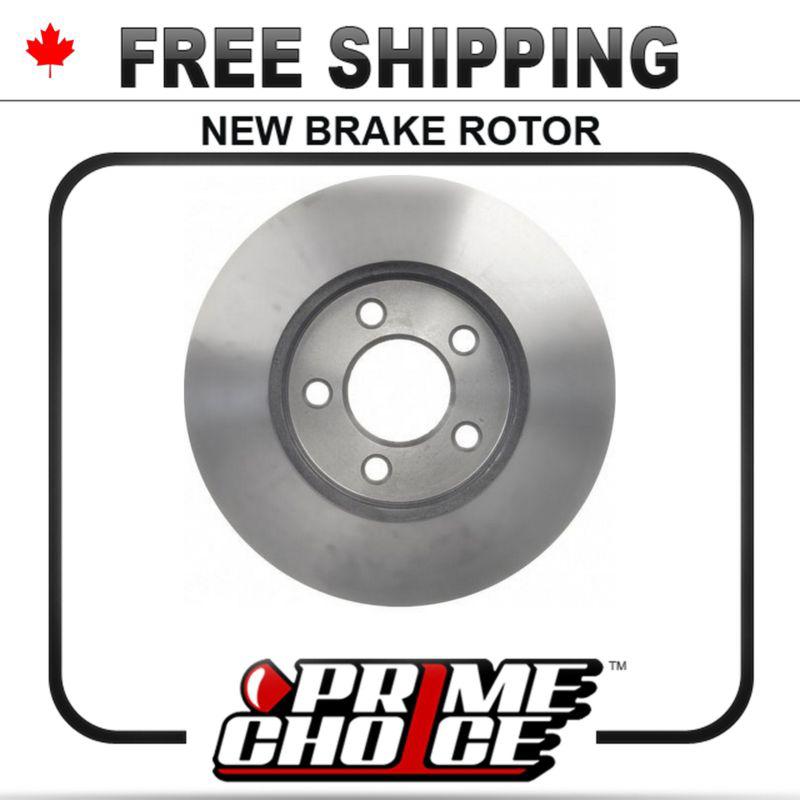 1 premium new disc brake rotor for front fits left driver / right passenger side