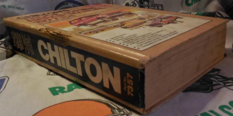 Chilton,1977-84,truck,van,repair,manual,book,service,garage,shop,station