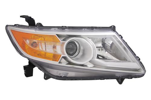 Tyc 20-9211-01 2011 honda odyssey right replacement headlight assembly