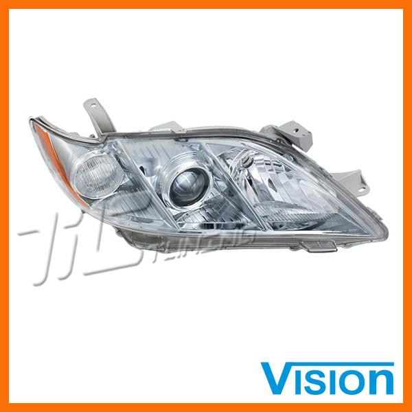 07-09 toyota camry hybrid passenger right r/h side head light lamp assembly 08